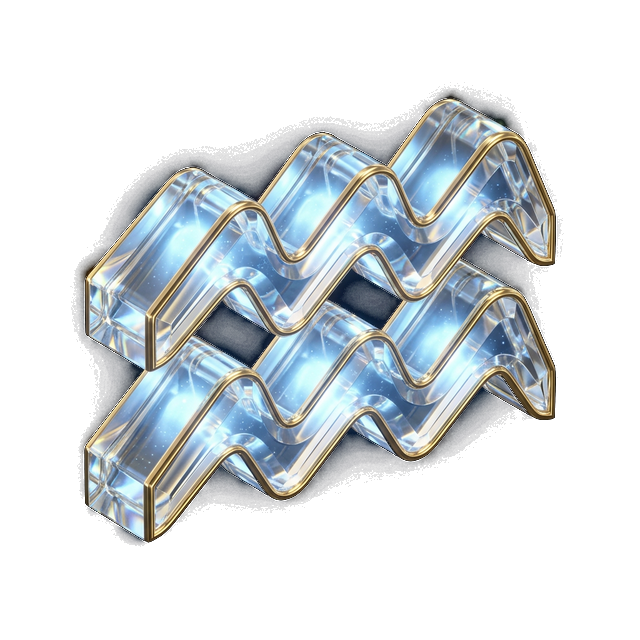 aquarius zodiac icon